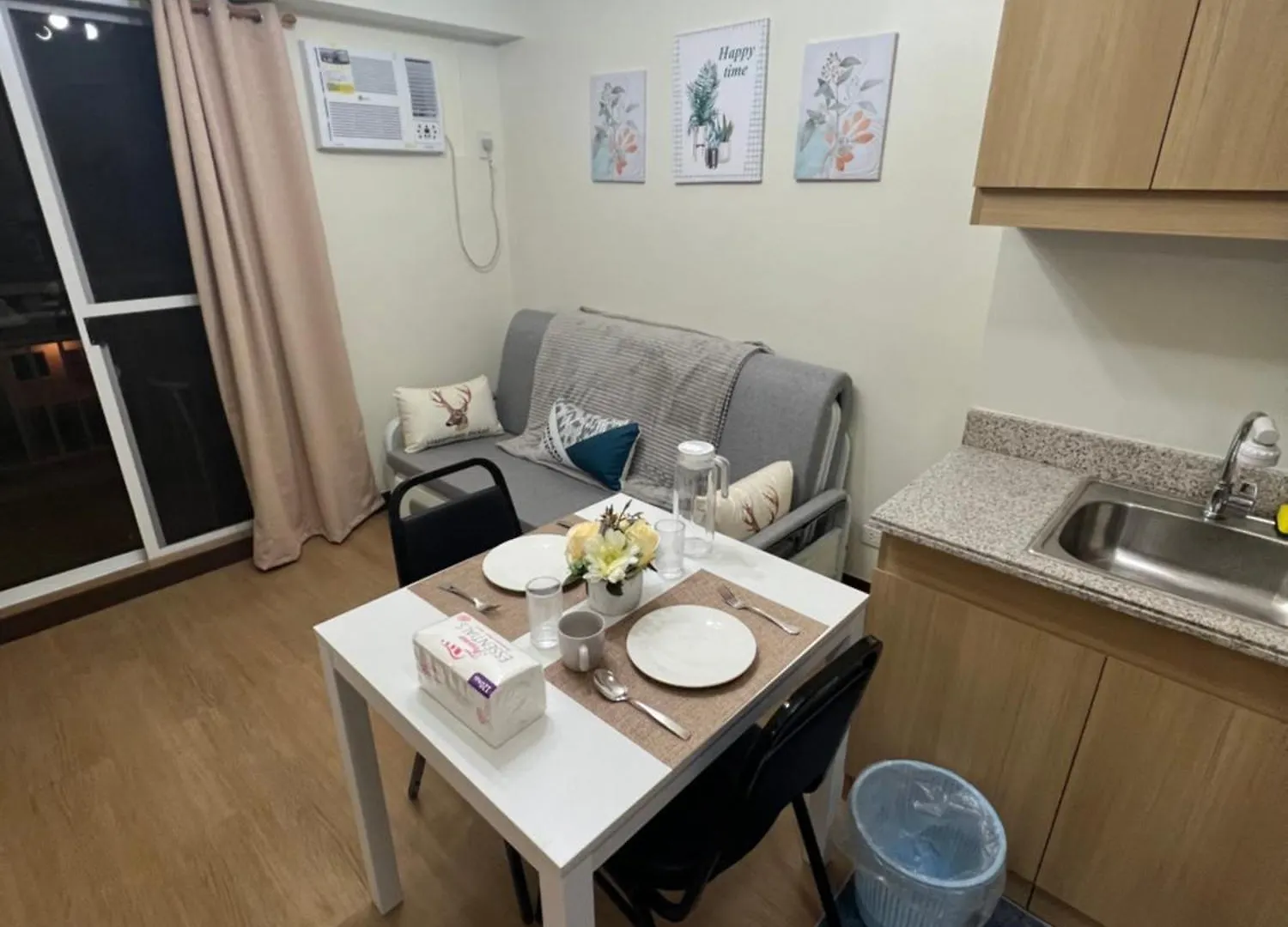 Near Bgc 1Br Wi-Fi Netflix Balcony Skyline Apartment Manila